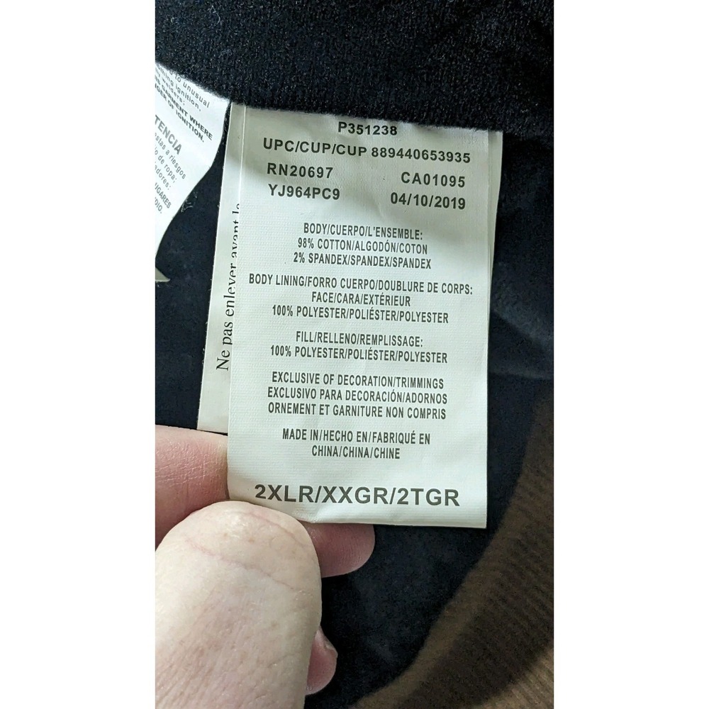 Walls Workwear Insulated Canvas Jacket Quilt Lined Mens 2XL Work Chore Barn Coat - Picture 8 of 15
